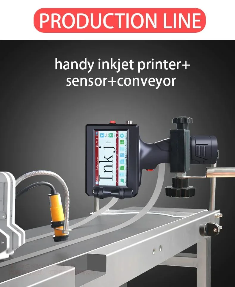 Good Quality Food & Beverage Applicable Industries Handheld Thermal Inkjet Printer